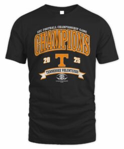 Tennessee Volunteers 2025 SEC Football Championship Game Champions T-Shirt
