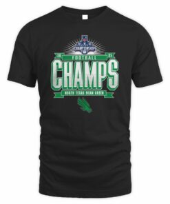 North Texas Mean Green AAC Football Championship 2025 Champs T-Shirt