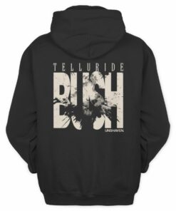 Barstool Sports Shop Telluride Bush Unshaven Black Official Hoodie