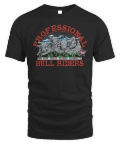 PBR Homage Bull Mount Rushmore Professional Bull Riders T-Shirt