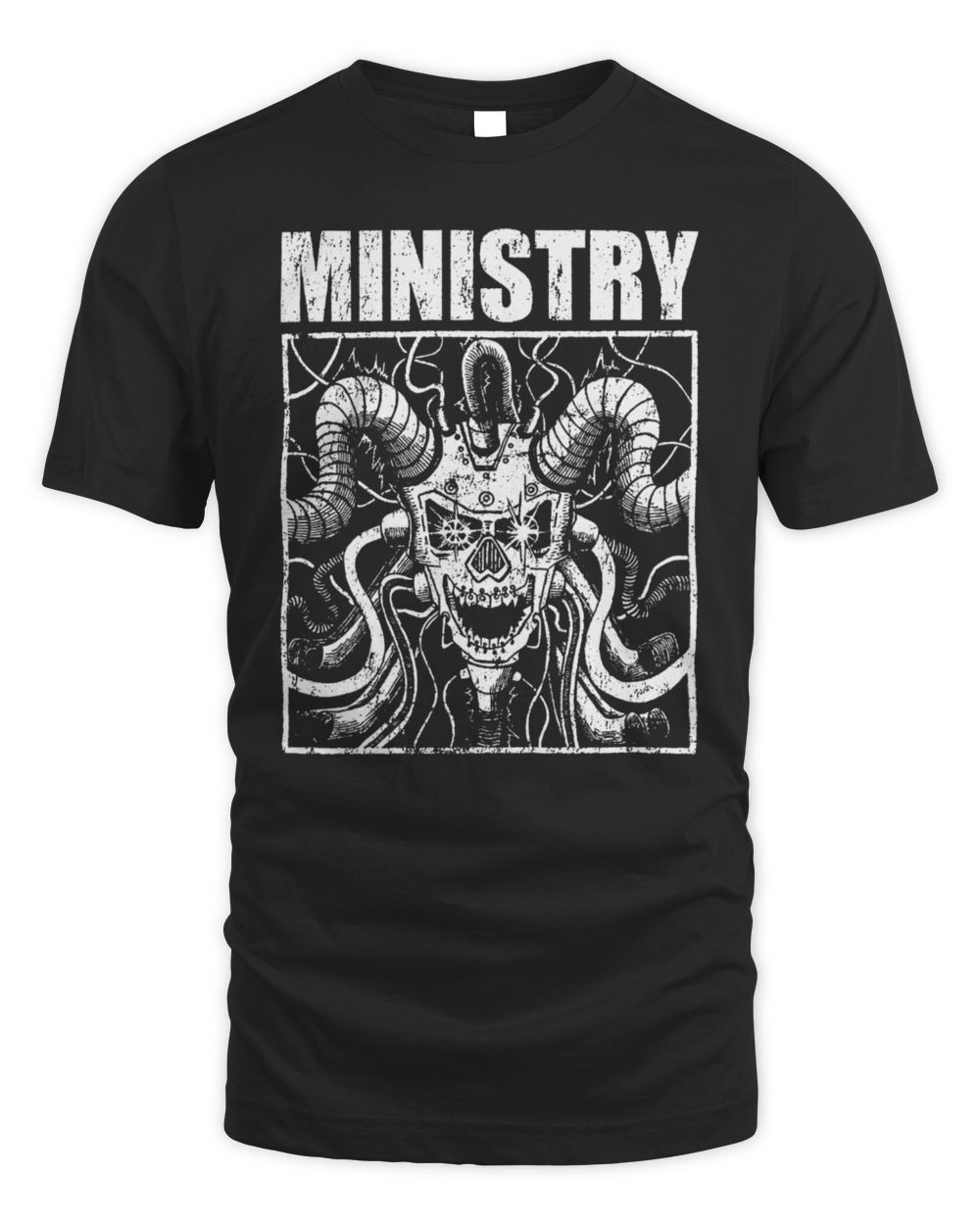 Ministry Official Store Machine Skull T-Shirt