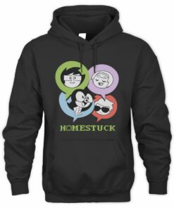 Homestuck Merch Homestuck Black Hoodie