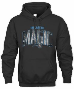 NBA Shop Orlando Magic Arch Smoke Black Official Hoodie
