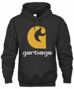 Are You Garbage Merch Garbage Icon Black Hoodie