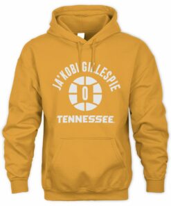 Tennessee Basketball Ja'Kobi Gillespie Name Number Ball Official Hoodie