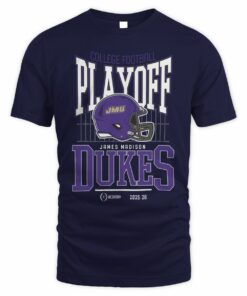 College Football Playoff 2025-26 James Madison Playoff Bound T-Shirt