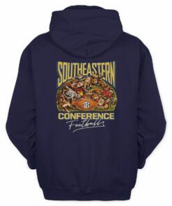 Football Fall Mascots Southeastern Conference SEC Hoodie