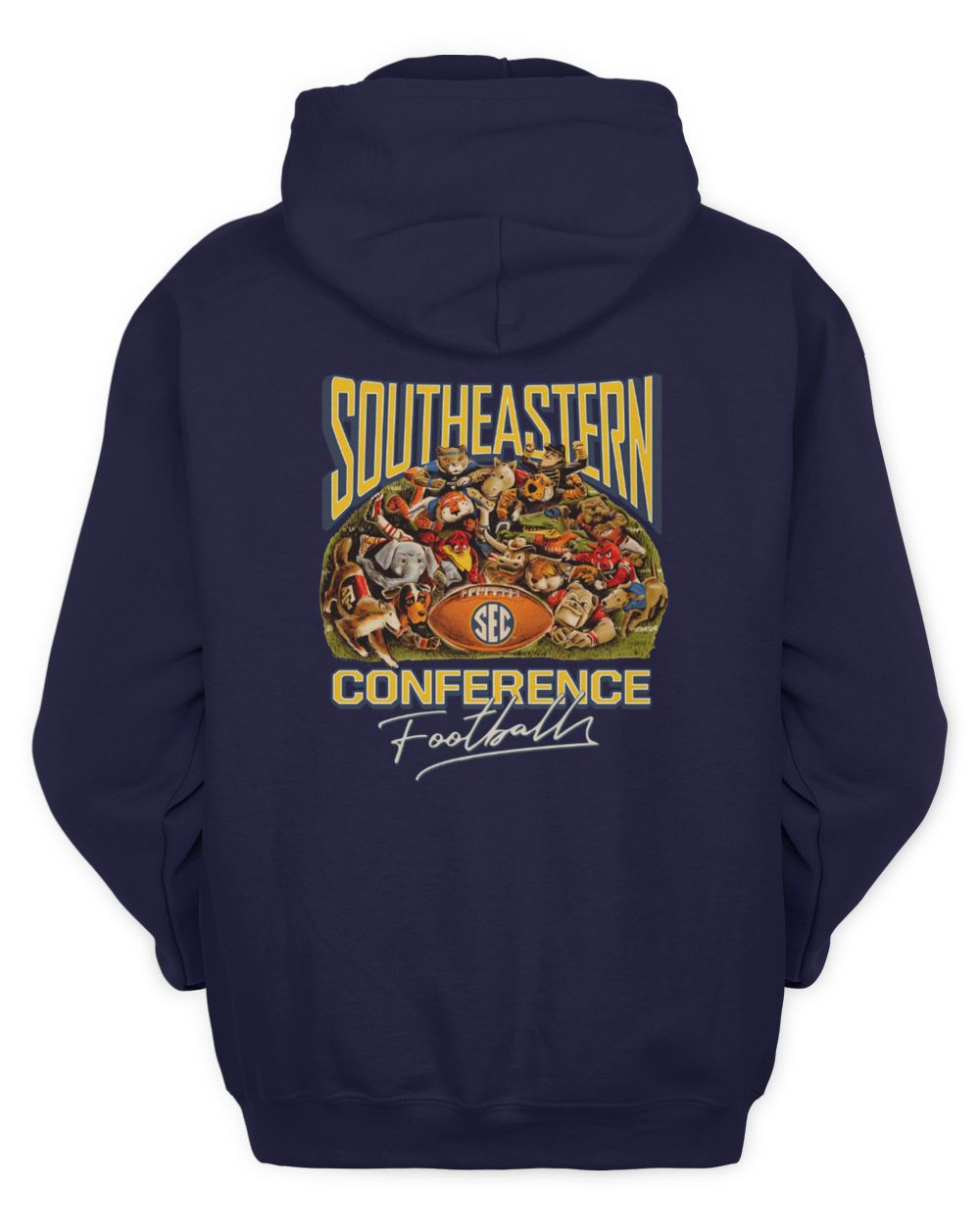 Football Fall Mascots Southeastern Conference SEC Hoodie