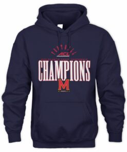 Maryland Terrapins 2025 ACC Football Conference Champions NCAA Hoodie