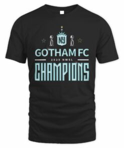 Gotham FC 2025 NWSL Champions T-Shirt Gotham FC  Shop