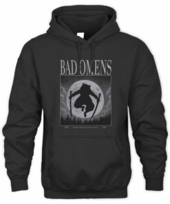 Bad Omens Merch Boar Tee Black Hoodie