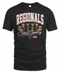 2025 OHSAA Cross Country Regionals Running Team T-Shirt