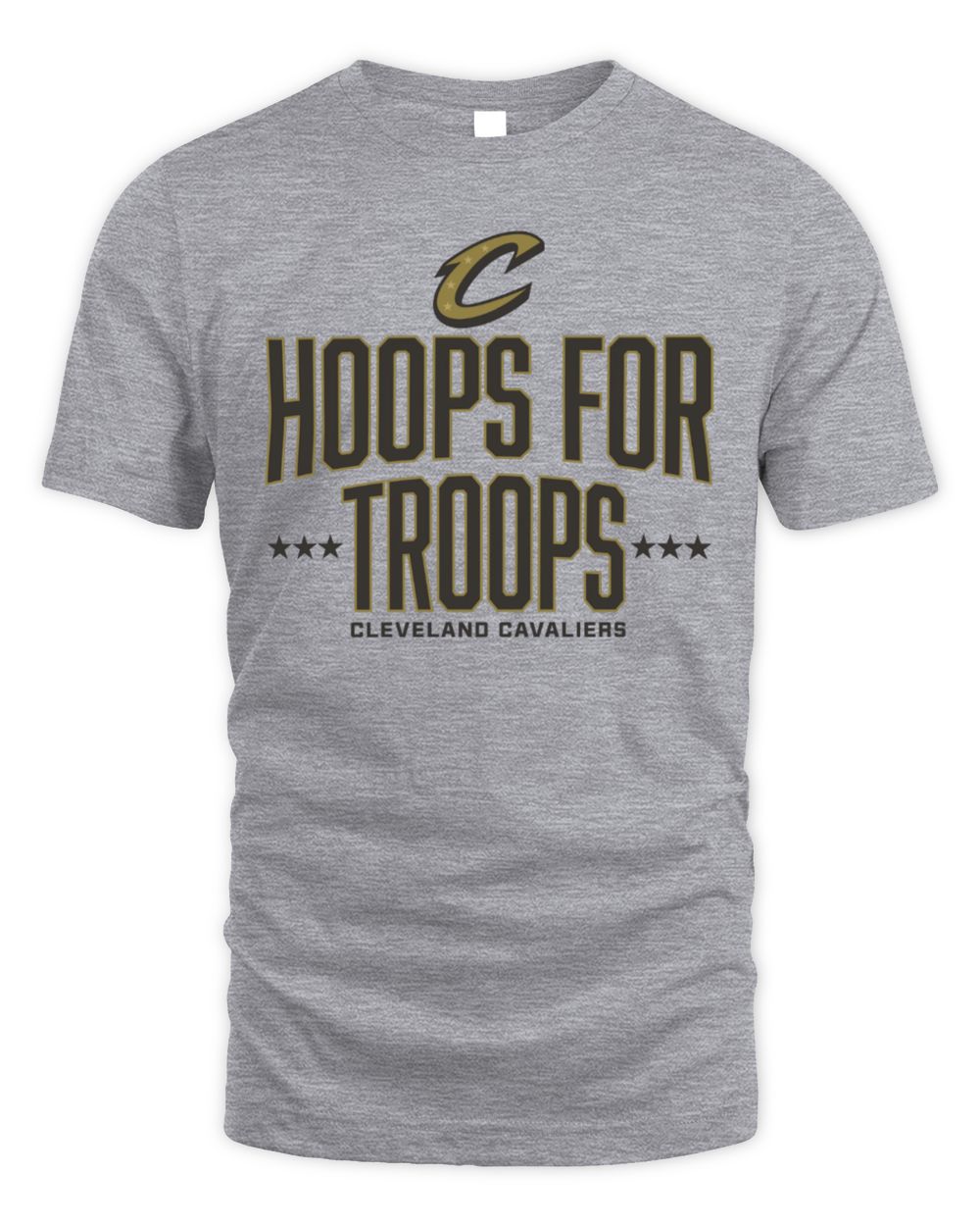 Cleveland Cavaliers Hoops For Troops Logo T-Shirt