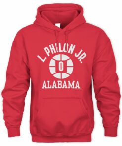 Alabama Crimson Tide Labaron Philon Jr Basketball Graphic Hoodie