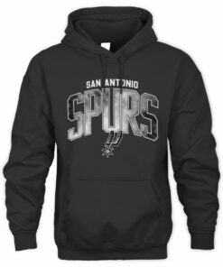 NBA Shop San Antonio Spurs Arch Smoke Black Official Hoodie