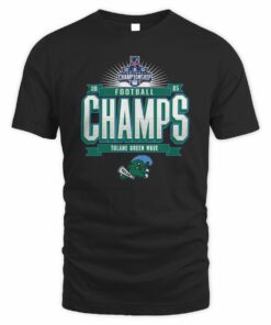 Tulane Green Wave AAC Football Championship 2025 Champs T-Shirt
