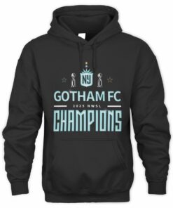 NJ Gotham FC Champions 2025 Hoodie Gotham FC Store