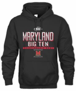 Maryland Terrapins Football 2025 Big Ten Championship Game Event Hoodie