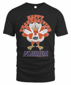 Florida Gators Happy Thanksgiving Turkey T-Shirt