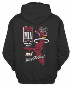 NBA Shop Miami Heat Split Zone Hoodie Official