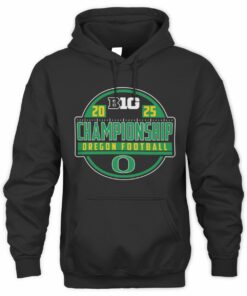 Oregon Ducks College Football 2025 Big Ten Champion Hoodie