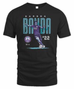 Barbra Banda #22 Orlando Pride Soccer Official Player Shirt