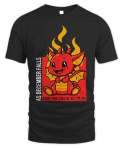 As December Falls Merch Dragon T-Shirt