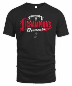 2025 Big 12 Cincinnati Bearcats Conference Football Champions Official Locker Room Tee