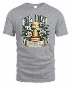 Ole Miss Egg Bowl 2025 Trophy Date Football T Shirt