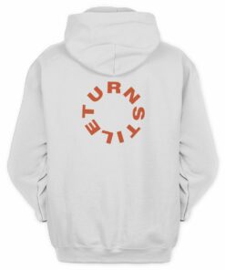 Turnstile Merch Turnstile Flames Long Sleeve Hoodie