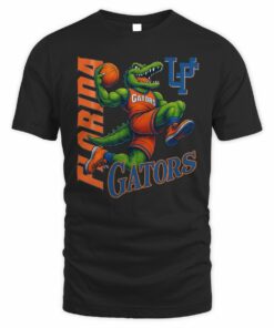 Florida Gators Basketball Running 2025 Mascot T Shirt