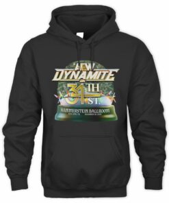 Aew Merch AEW Dynamite on 34th St 2025 Hoodie