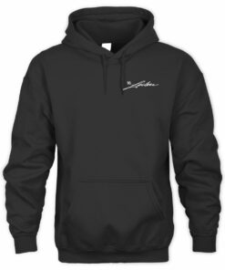 Charles Leclerc Merch Signature Leclerc Sedici Tee Black Hoodie