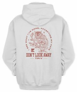 The Plot In You Shop White Owl Hoodie