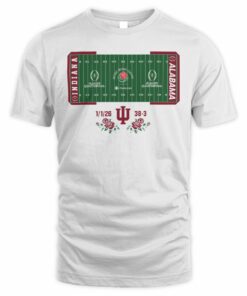 Indiana Football CFP Rose Bowl Champions Field T Shirt