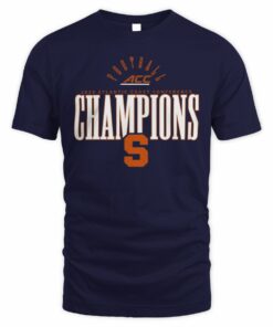 2025 Atlantic Coast Conference Football Champions Syracuse Orange Tee