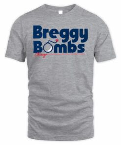 Alex Bregman Chicago Cubs Breggy Bombs T Shirt