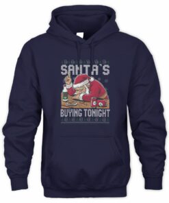 Barstool Sports Store Santa's Buying Ugly Hoodie