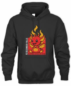 As December Falls Store Dragon Hoodie