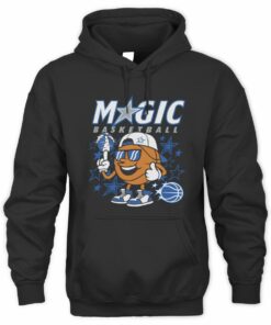 NBA Youth Black Orlando Magic Cool Guy Essentials Black Hoodie