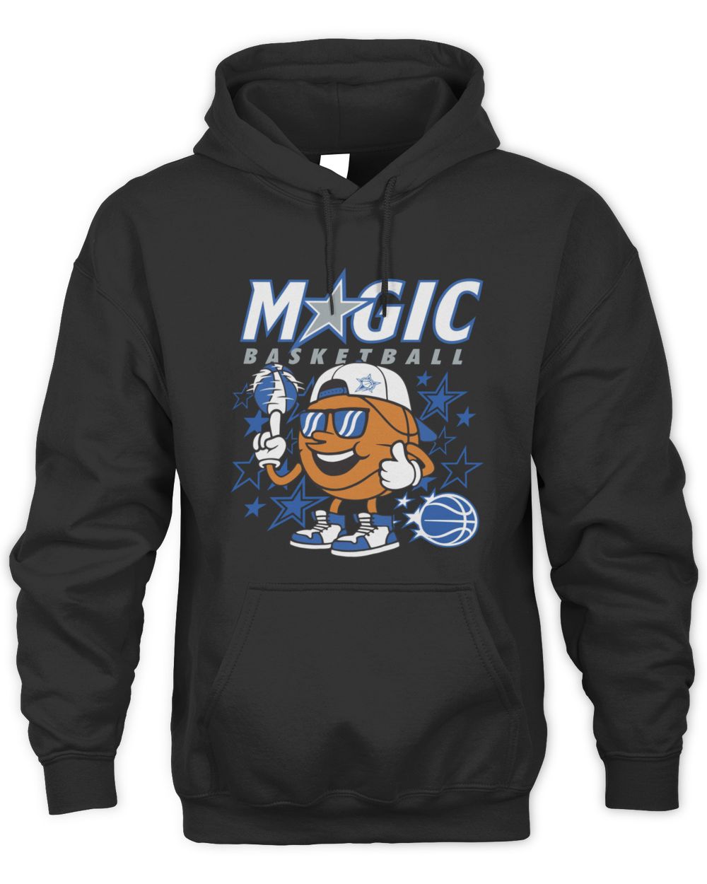 NBA Youth Black Orlando Magic Cool Guy Essentials Black Hoodie