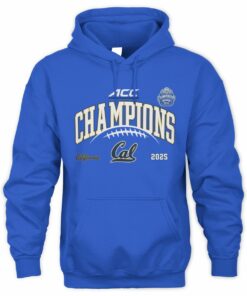 California Golden Bears ACC Champions 2025 NCAA College Football Hoodie