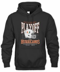 College Football Playoff 2025-26 Miami Playoff Bound Black Hoodie