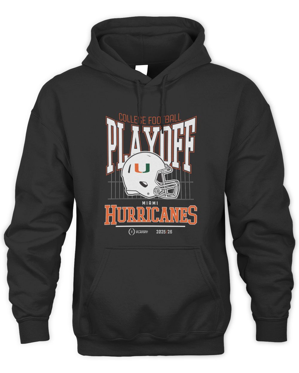 College Football Playoff 2025-26 Miami Playoff Bound Black Hoodie