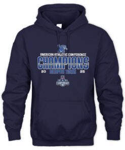 Memphis Tigers College Football American Athletic Champions 2025 Hoodie