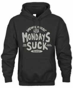Bad Magic Productions Store Monday's Suck Holiday Hoodie