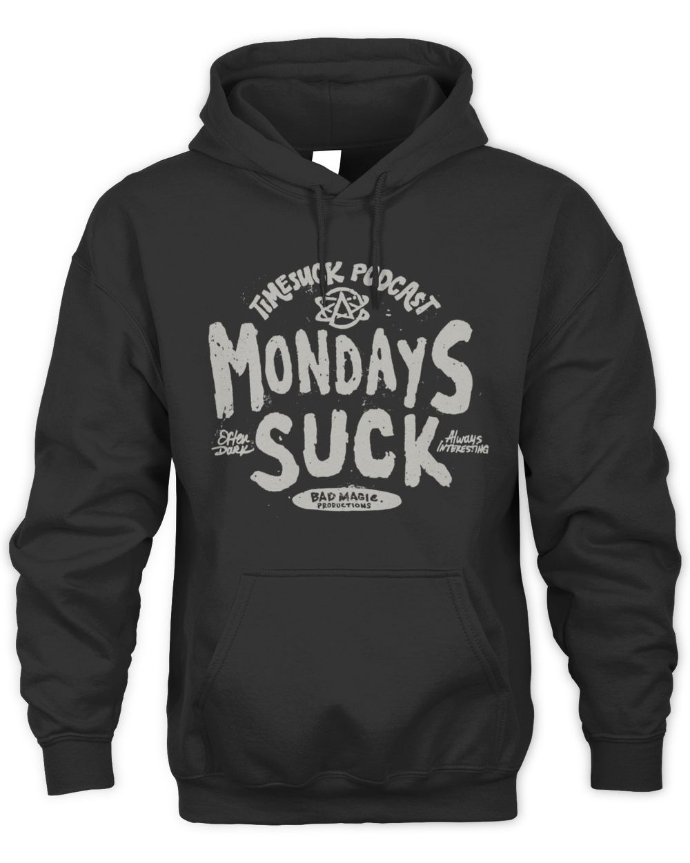 Bad Magic Productions Store Monday's Suck Holiday Hoodie