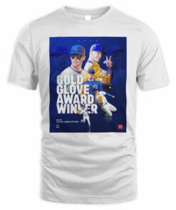 Cubs Gold Glove Award Winner 2025 Pete Crow-Armstrong T-Shirt