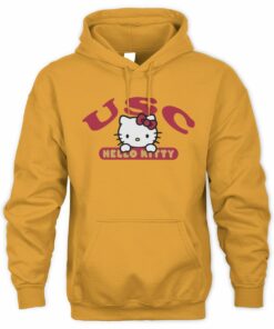 Hello Kitty Mascot USC Trojans Quick Look Hoodie