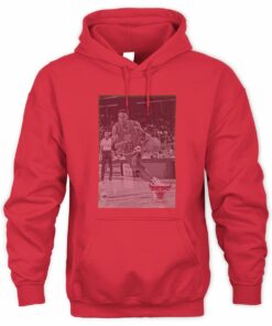 Scottie Pippen Chicago Bulls NBA Iconic Photo Hoodie